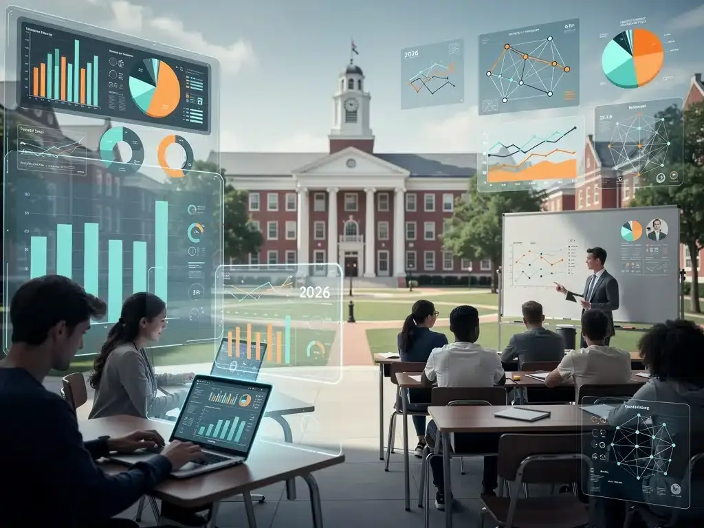 Data analysis on hybrid learning effectiveness in U.S. universities 2026