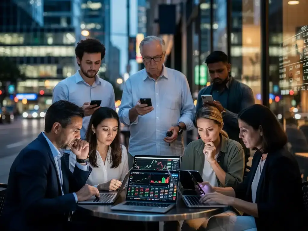 Consumers and small businesses reacting to US economic policy news