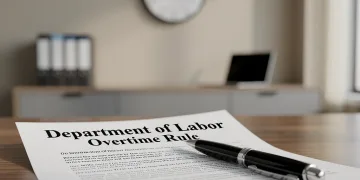 Department of Labor document detailing new overtime salary threshold