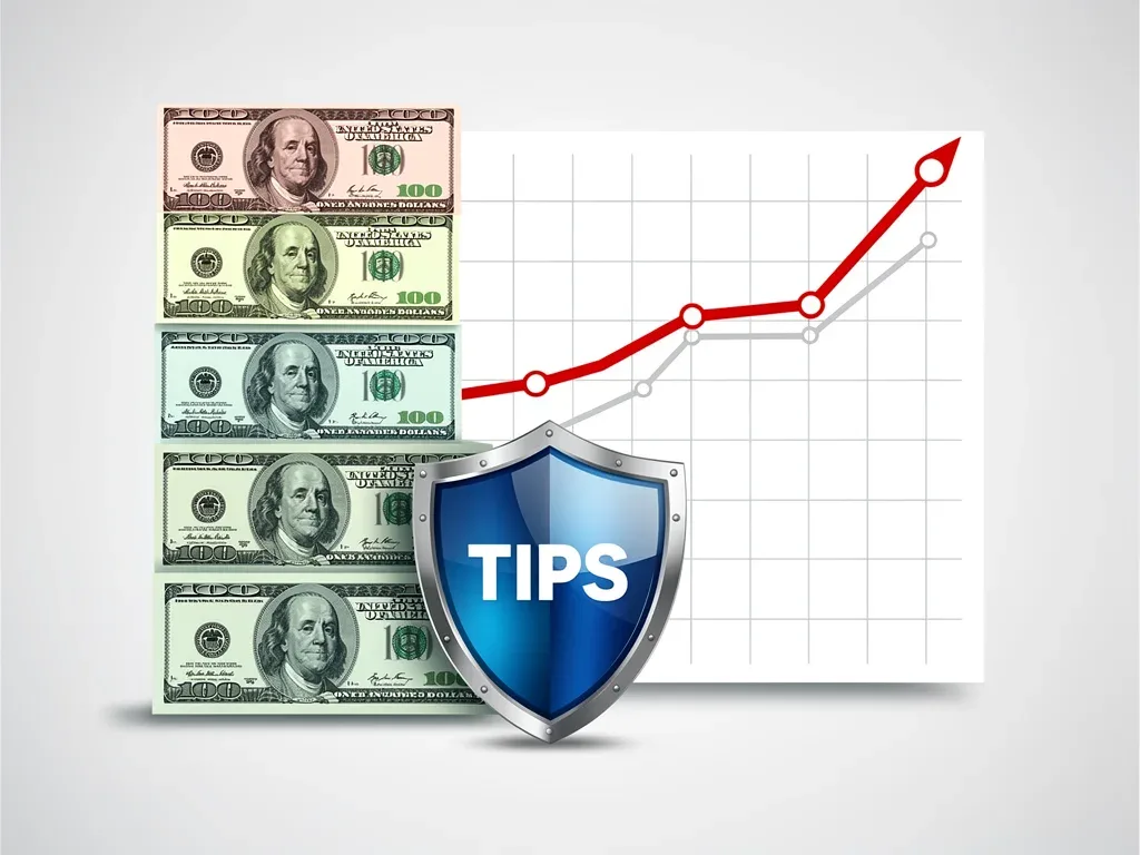 Inflation eroding purchasing power, TIPS protecting investment value.