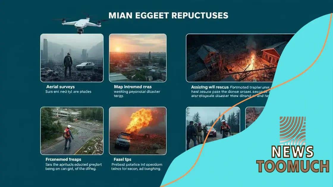 Case studies of drone applications