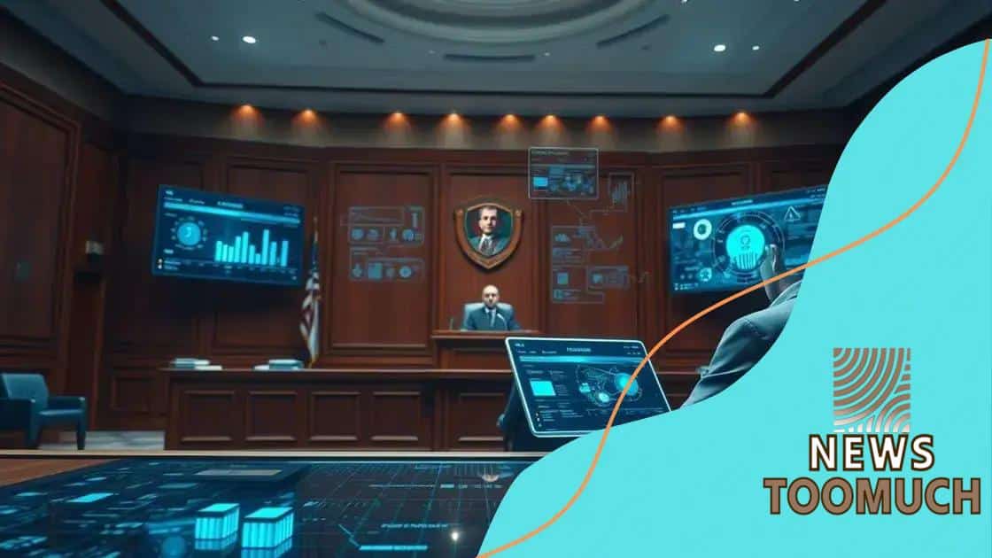 AI in courtrooms: benefits and challenges