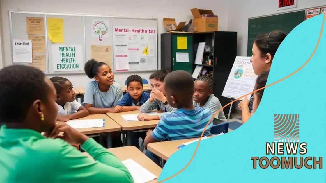 How to implement mental health education